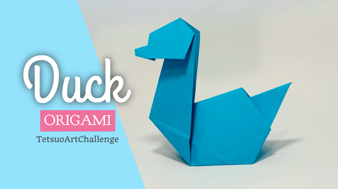 How to Make Origami Duck Tutorial | Simple Version