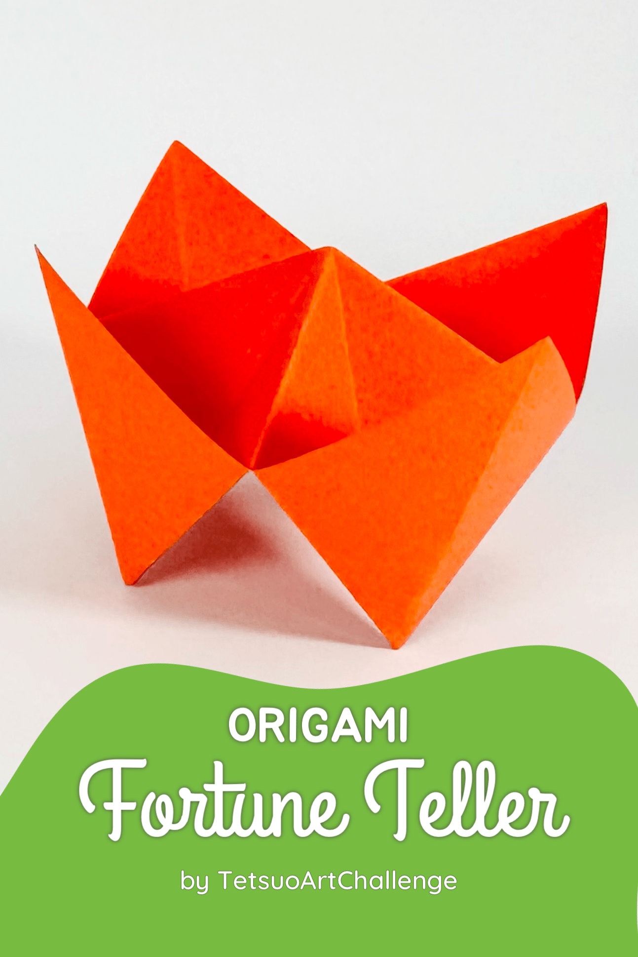 How to make Origami Cootie Catcher | Fortune Teller