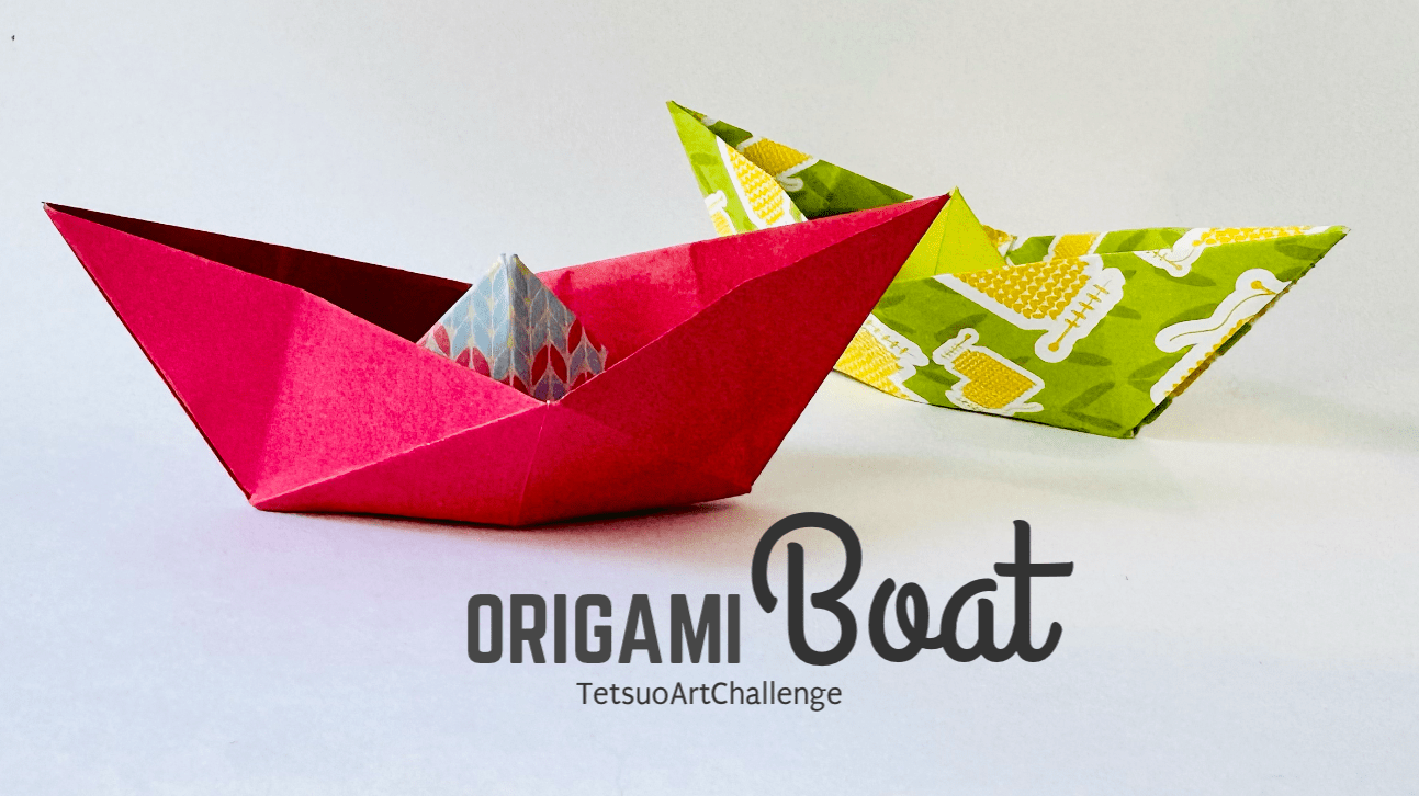 How to Make Origami Classic Boat | Super Easy Version