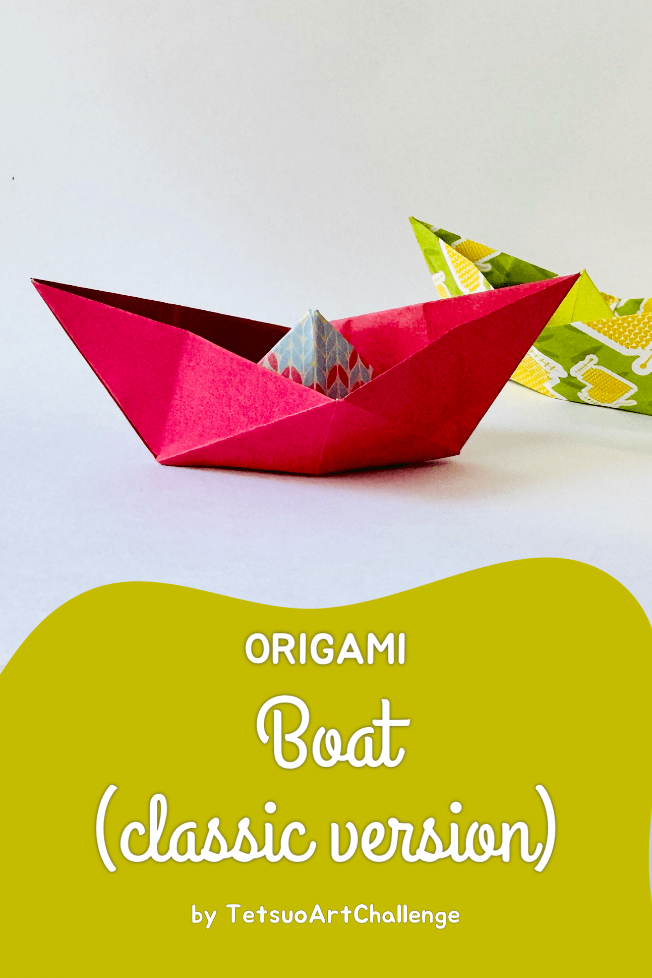 How to Make Origami Classic Boat | Super Easy Version