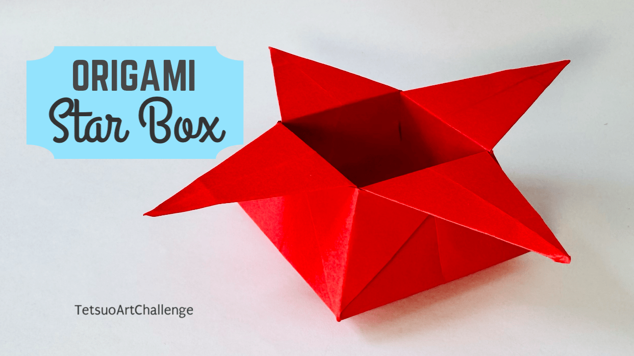 How to Make Origami Star Candy Box