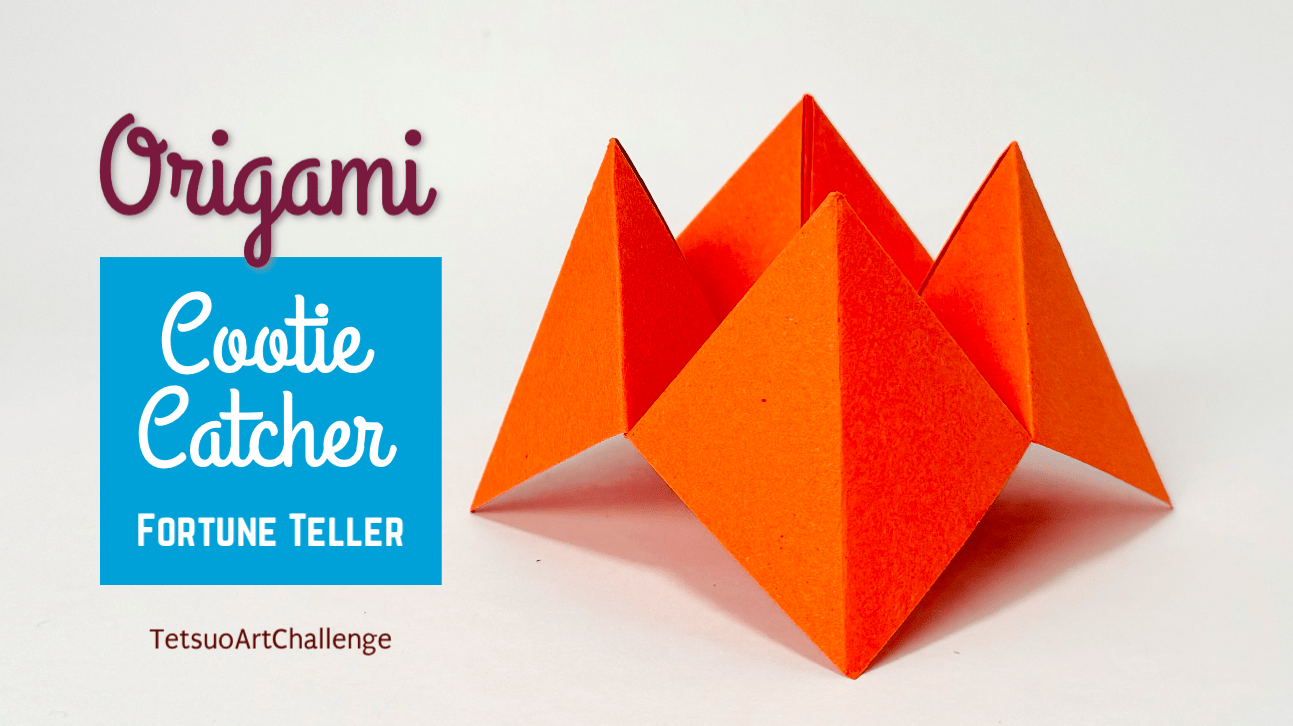 How to make Origami Cootie Catcher | Fortune Teller