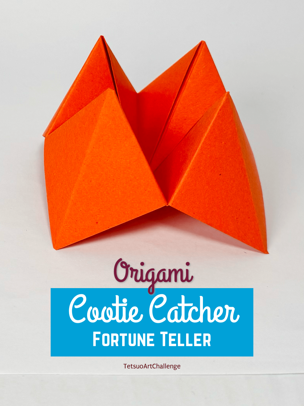 How to make Origami Cootie Catcher | Fortune Teller