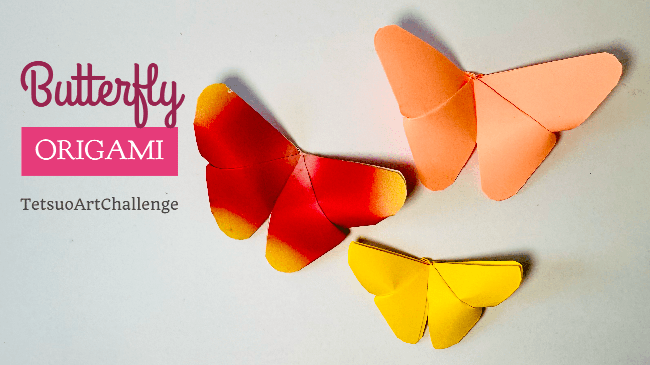 How to Make Origami Butterfly | Easy Version