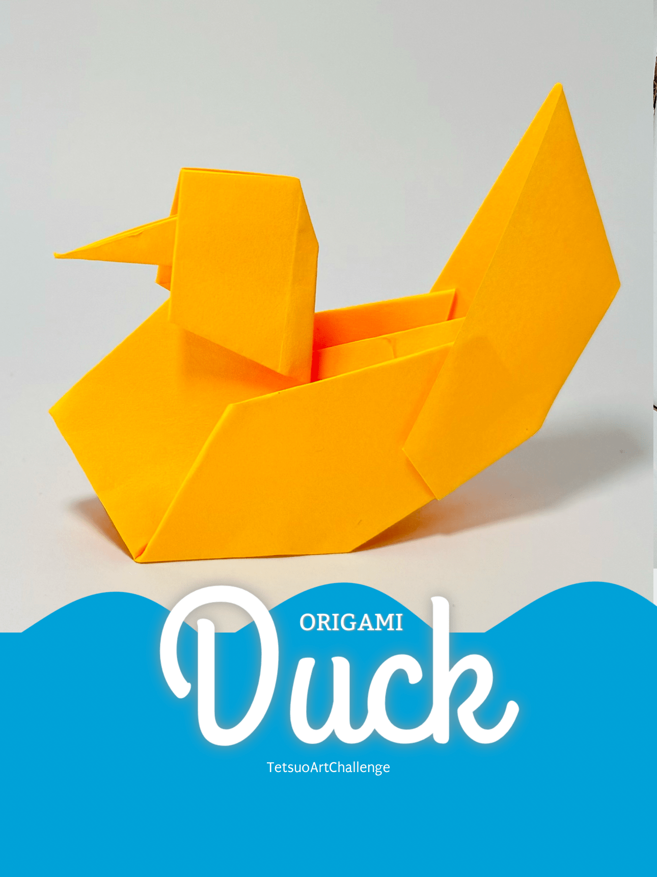 How to Make Origami Duck | Easy And Fast