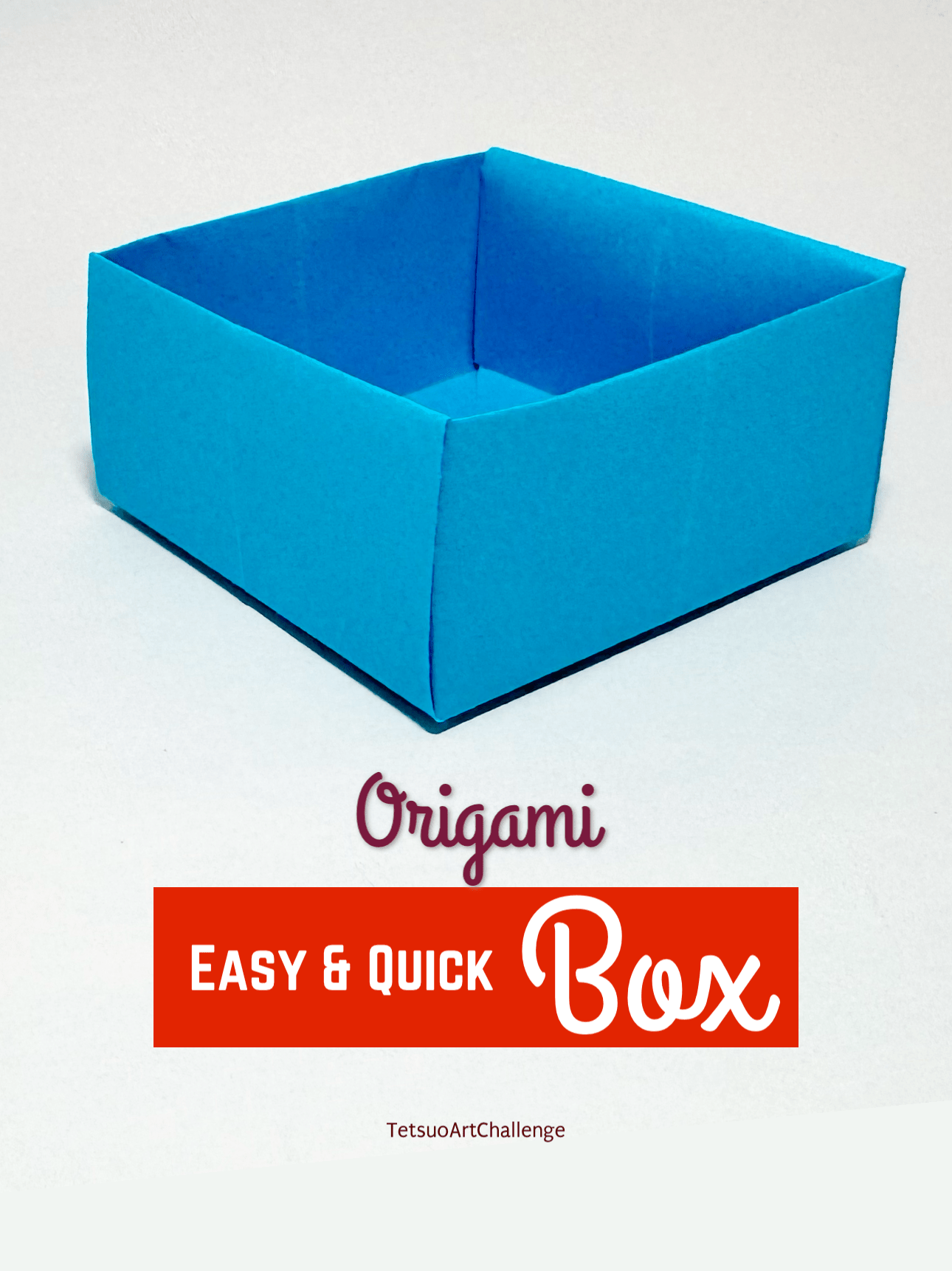 How to make Origami Box Easy and Quick