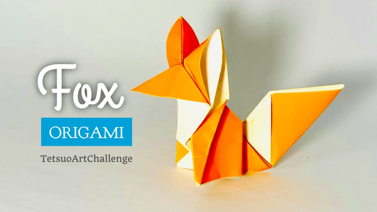 How to Make Origami Fox Tutorial | Kawaii Fox Origami