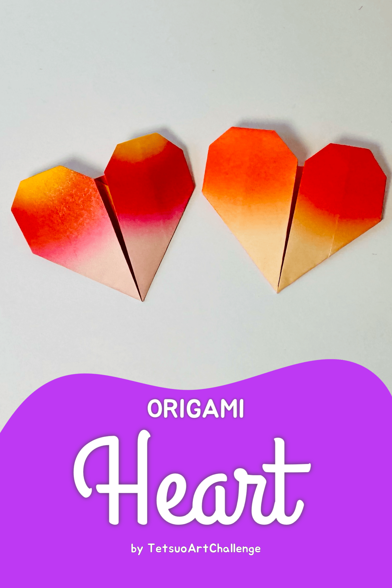 How to Make Origami Heart | Easy Version