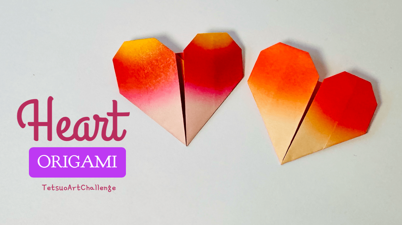 How to Make Origami Heart | Easy Version