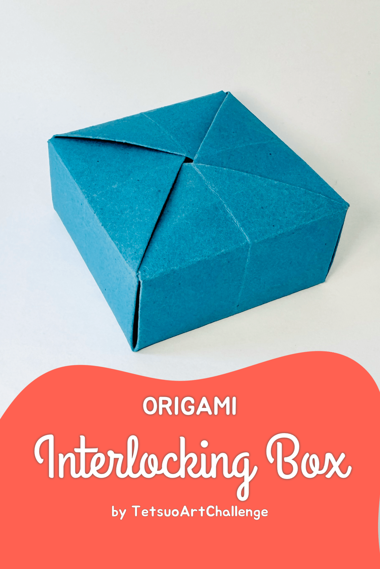 How to Make Origami Interlocking Gift Box | Candy Box