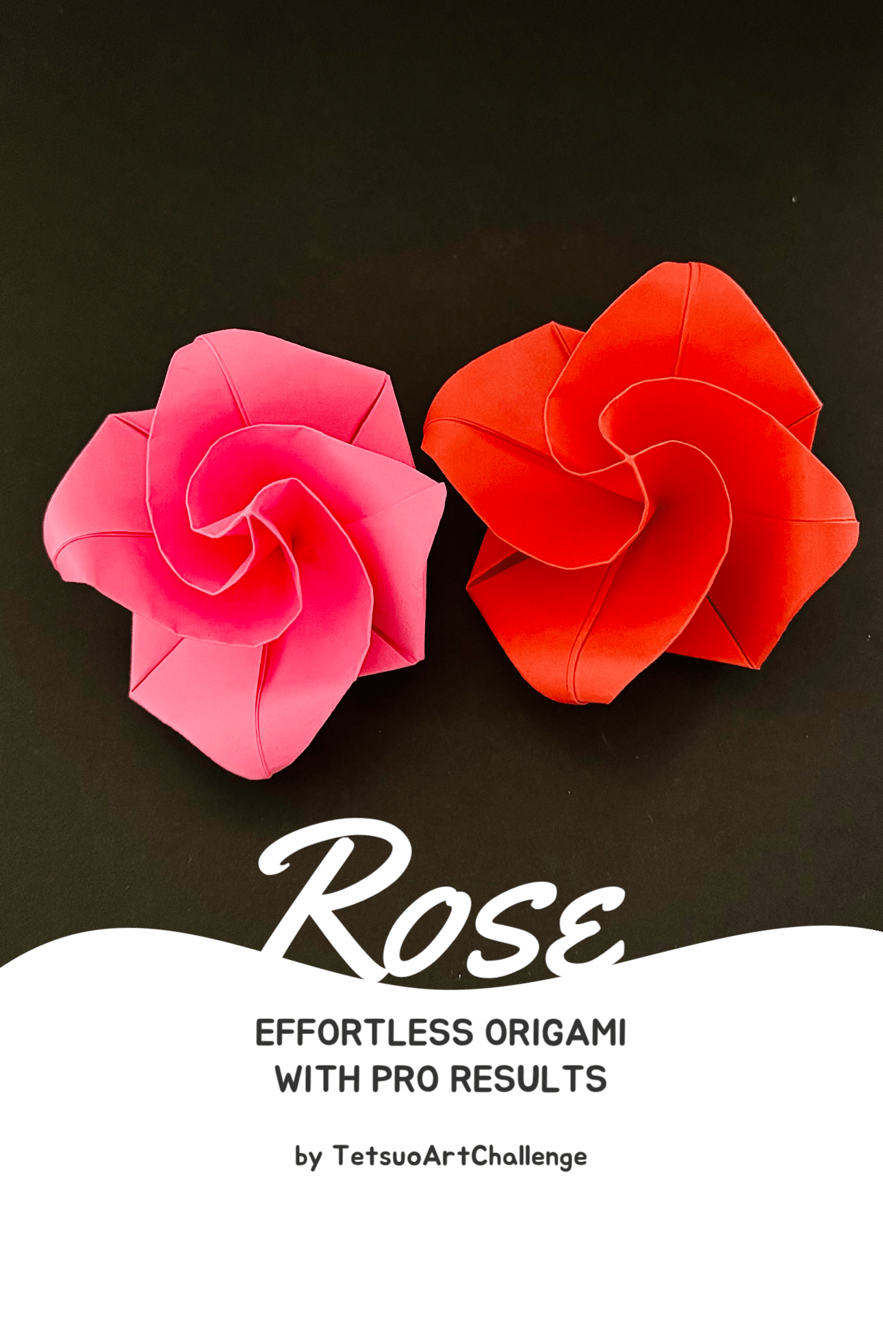 Effortless Origami Rose Tutorial with Pro Results | Amazing Origami