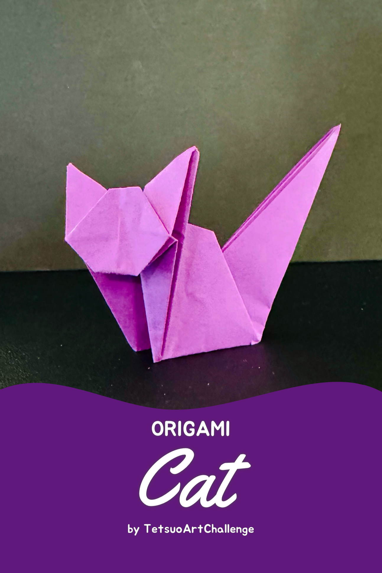 Origami Cat | Halloween Cat Paper Tutorial