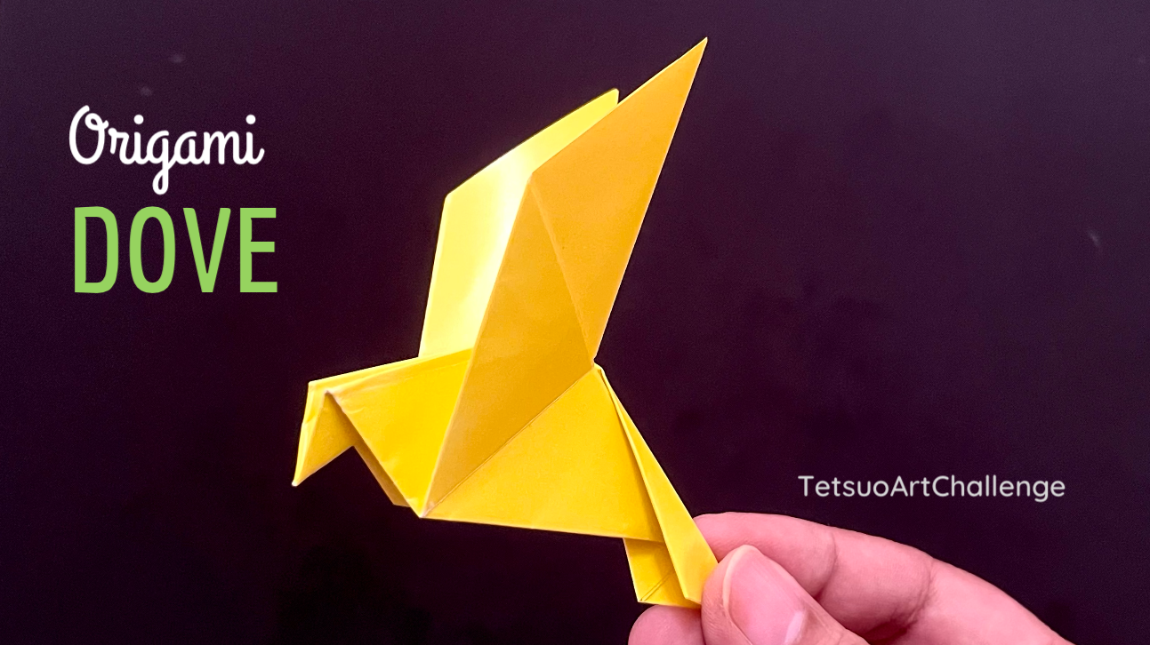 Origami Dove | Origami Bird Easy Tutorial