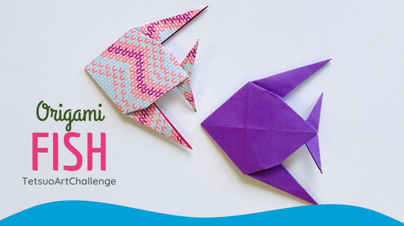 Origami Fish Easy Tutorial | Relaxing Origami