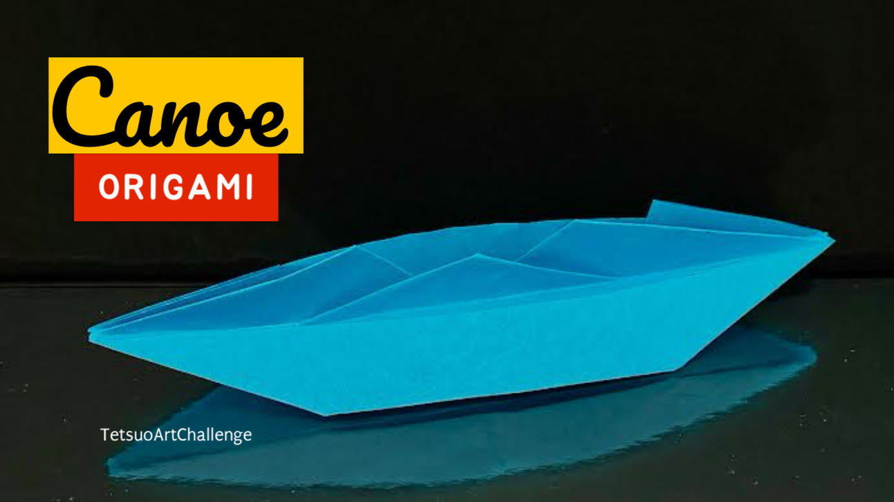 How to Make Origami Classic Canoe Boat | Traditional Paper Ship | Relaxing Origami