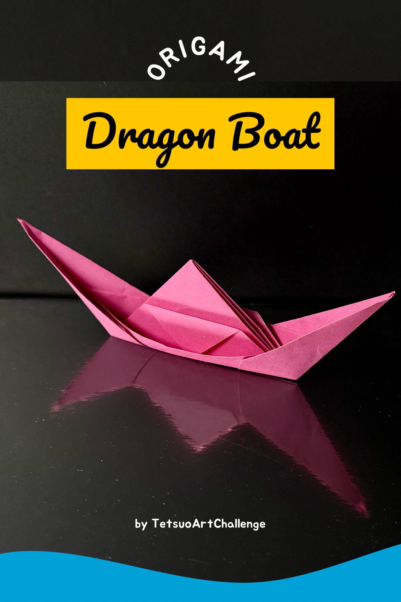 Step-by-step Tutorial Origami Dragon Boat | Relaxing Origami