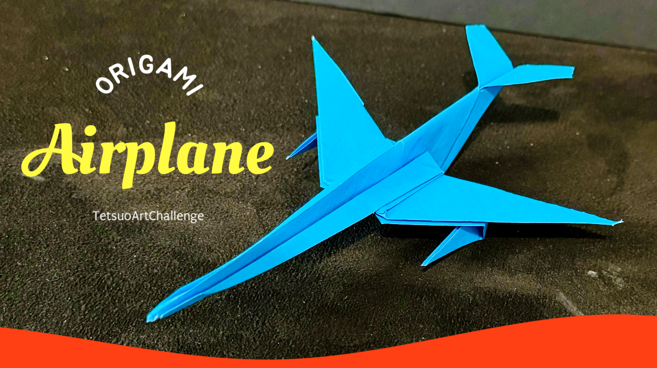 How to Make Origami Airplane | Relaxing Origami