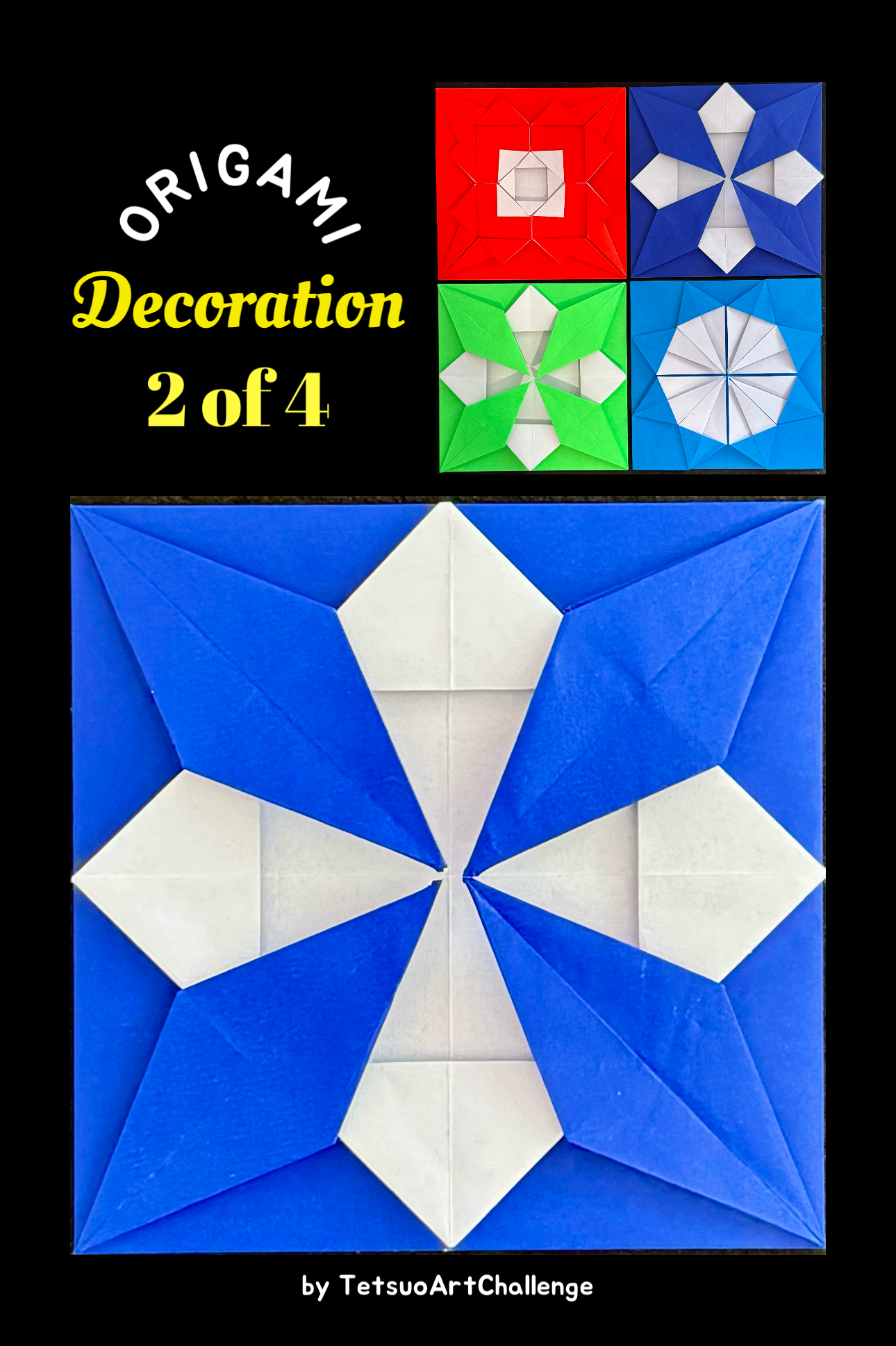 How to Make Origami Decoration 2 of 4 | Easy Version