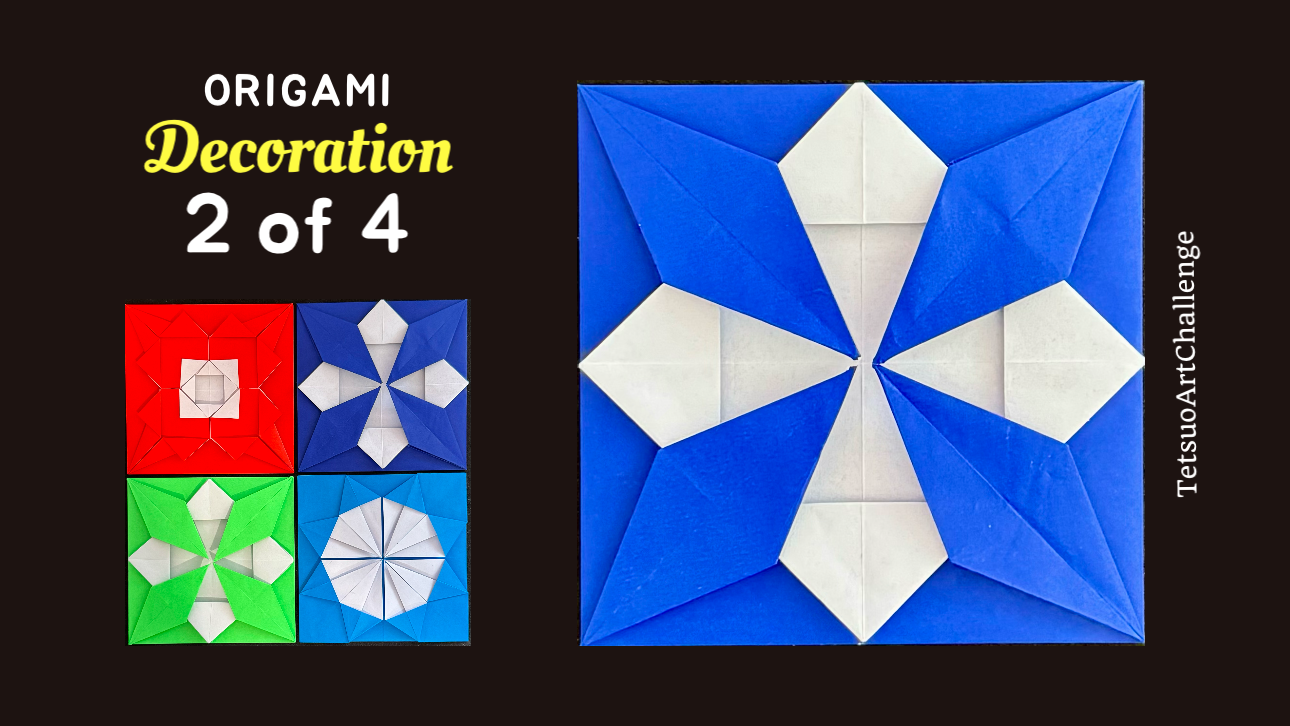 How to Make Origami Decoration 2 of 4 | Easy Version