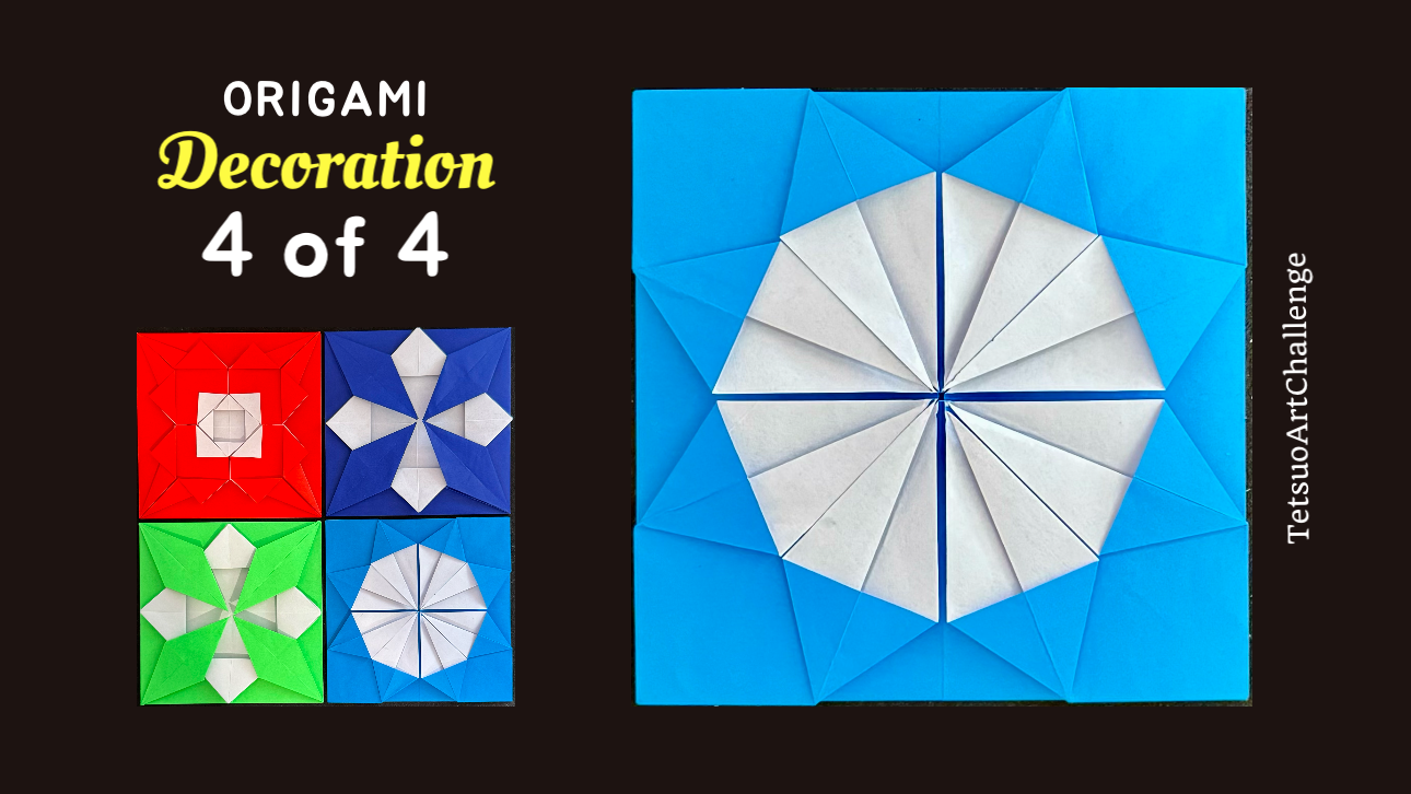 How to Make Origami Decoration 4 of 4 | Easy Version