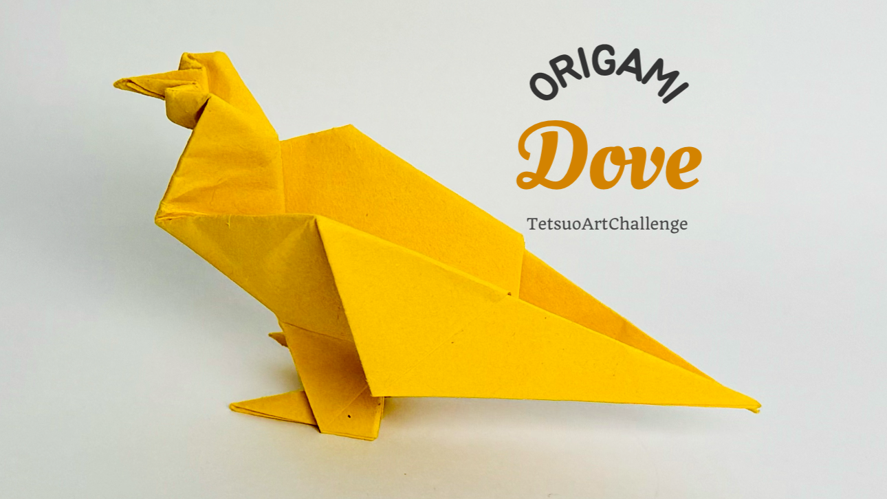 How to Make Origami Dove | Origami Bird Tutorial