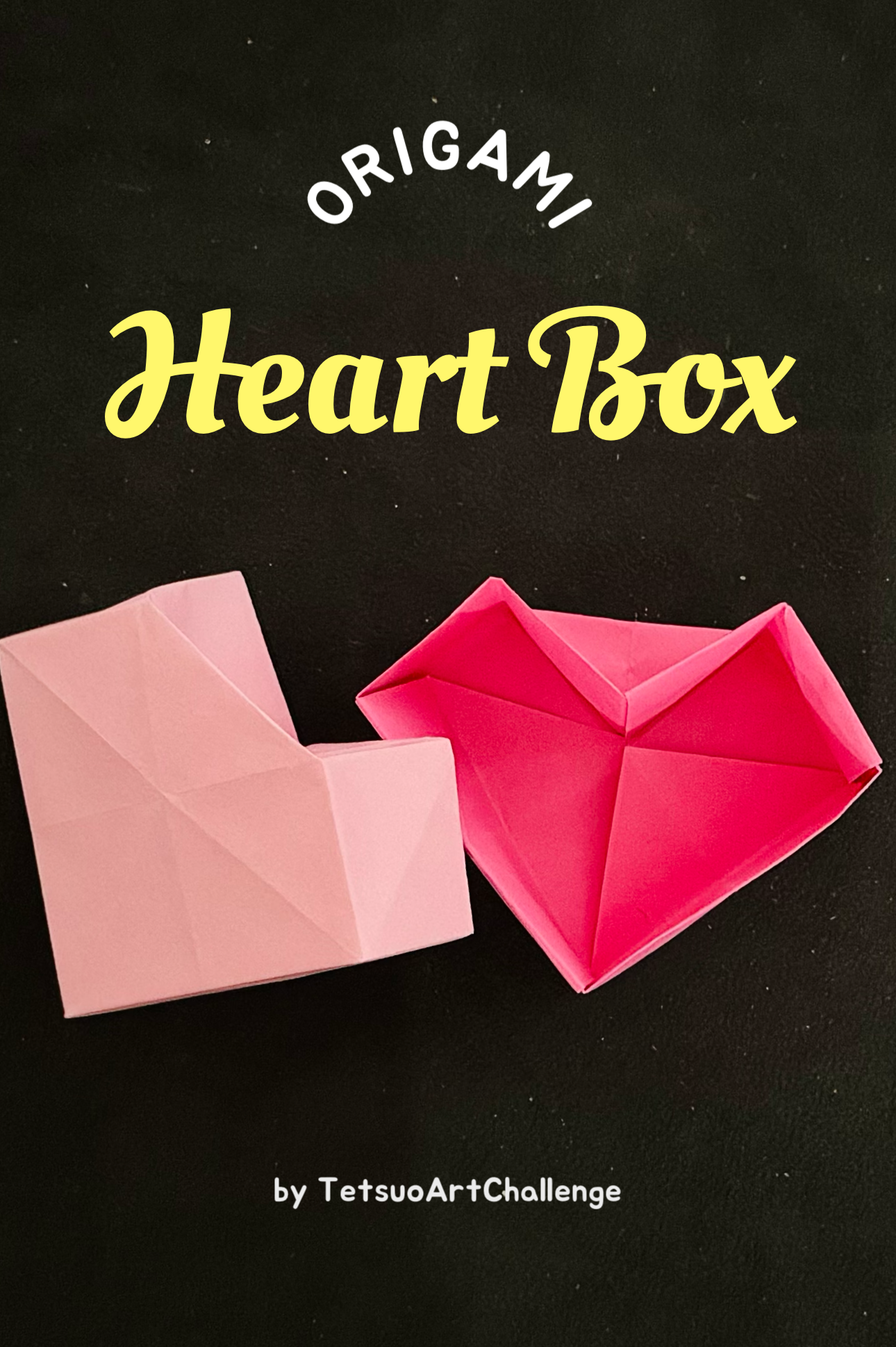 How to Make Origami Heart Box