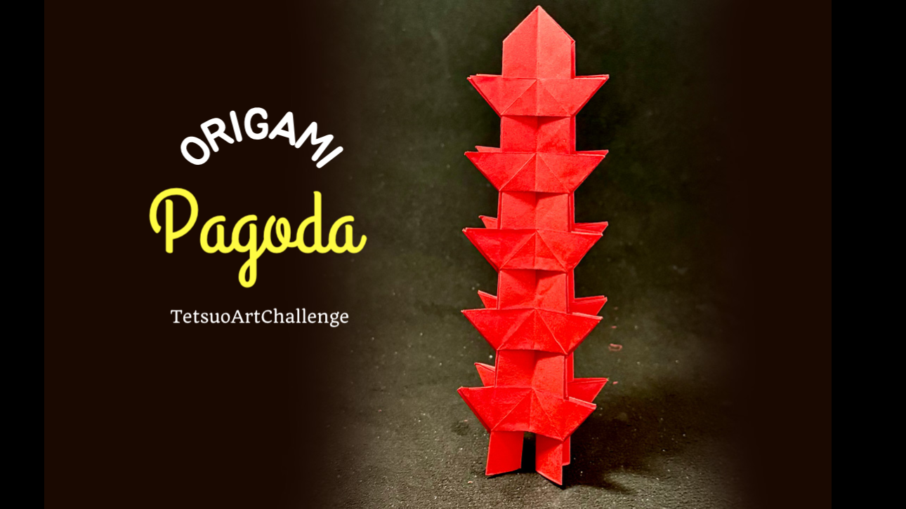 Origami Pagoda | Paper Craft Tutorial