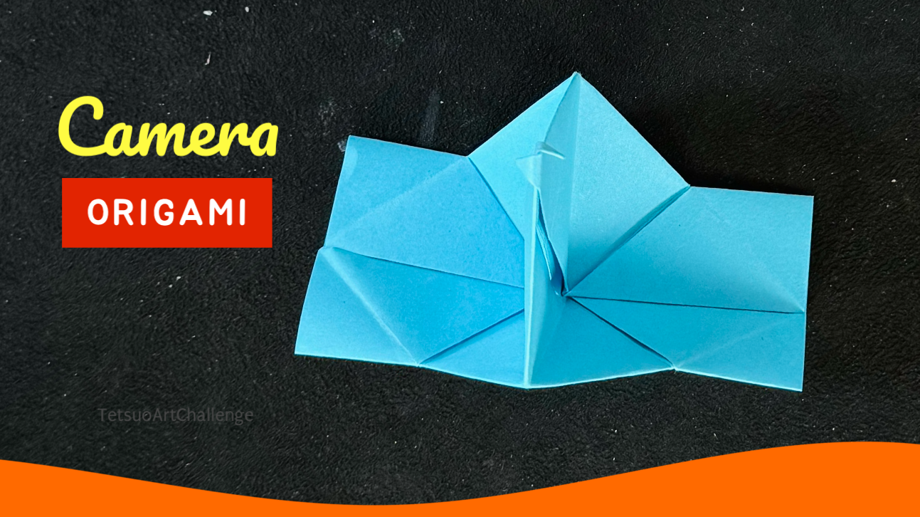 How to Make Origami Camera Easy | Traditional Origami | Relaxing Origami