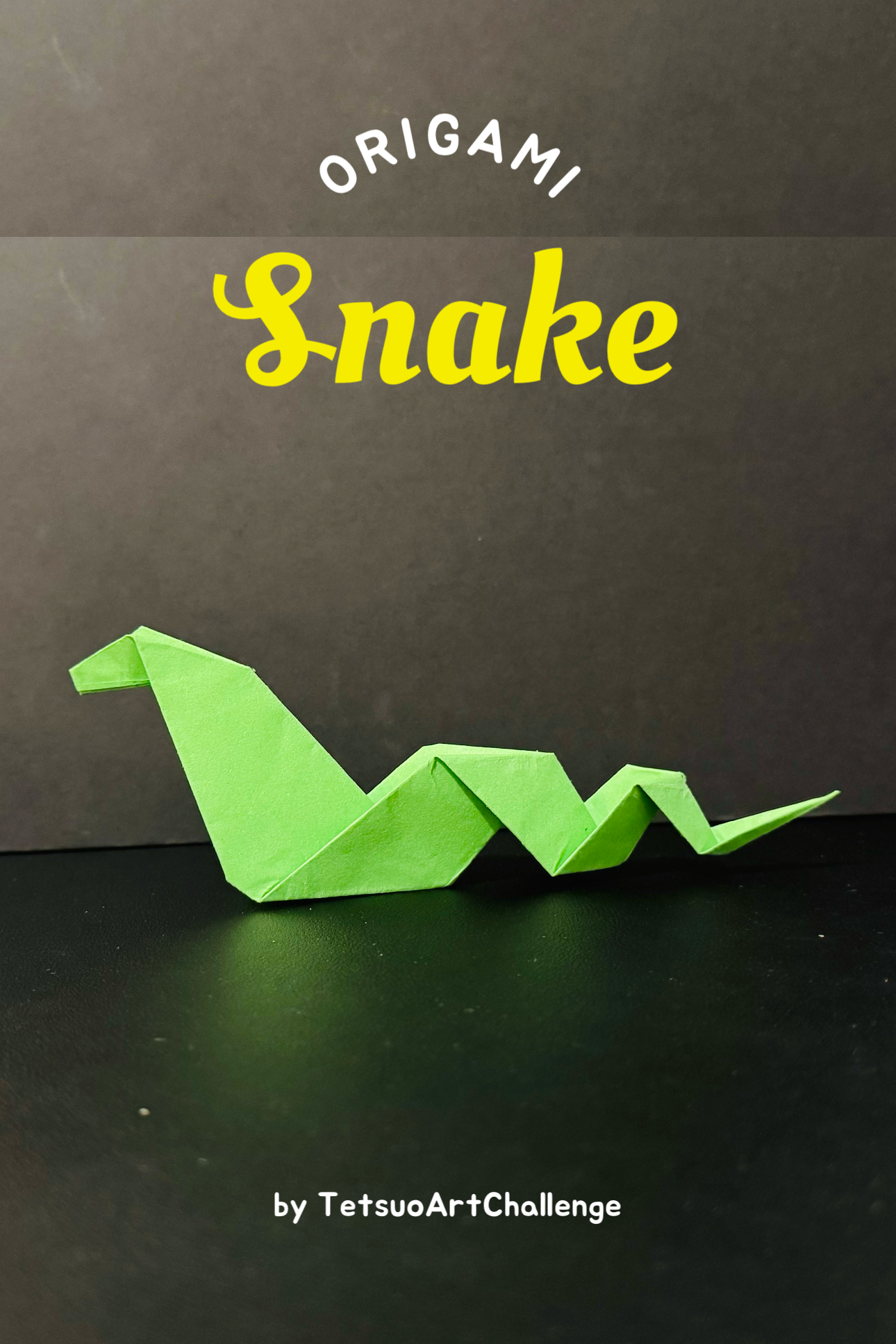 How to Make Origami Snake | Easy Version