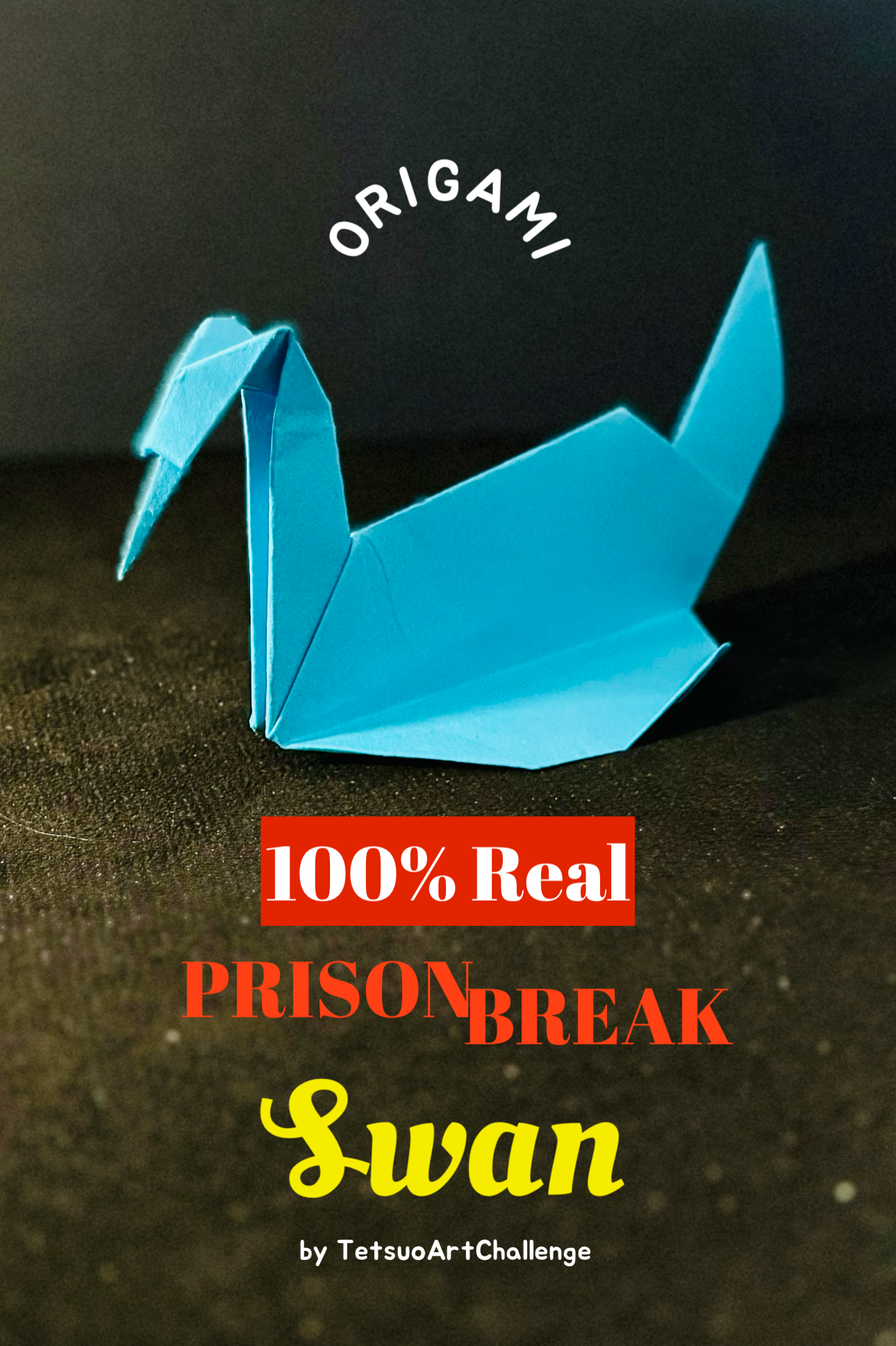 Step by step How to Make Origami Swan Prison Break | 100% Real