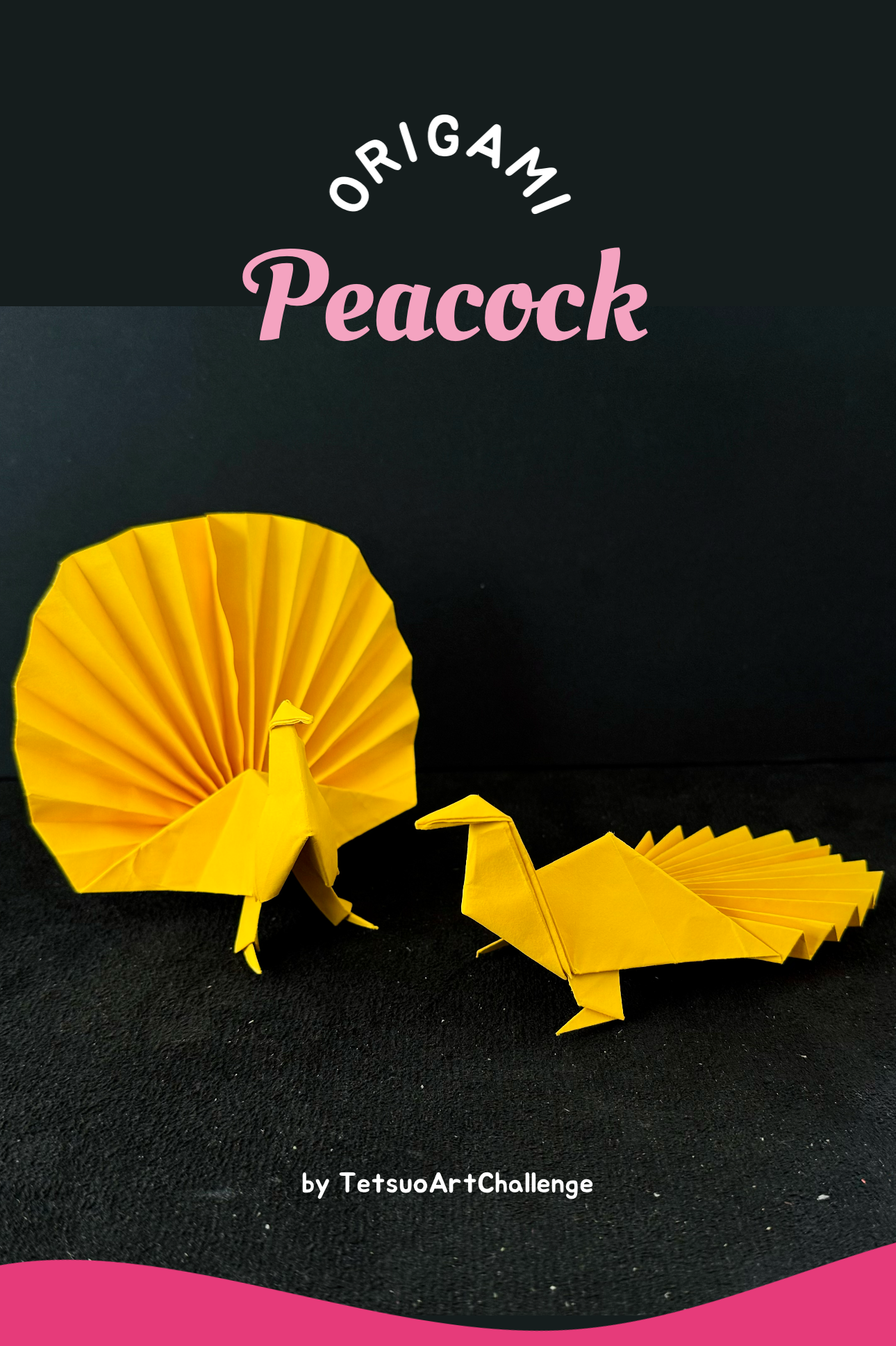 How to Fold Origami Peacock | Step-by-step Tutorial | Relaxing Origami